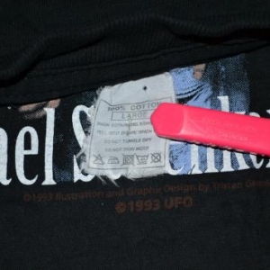 Vintage 1993 UFO MSG Michael Schenker T-shirt