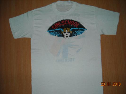 1985 GIRLSCHOOL TOUR