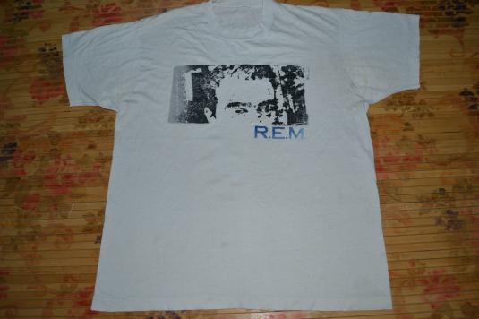 VINTAGE 1985 R.E.M. PAGEANTRY TOUR PROMO T-SHIRT