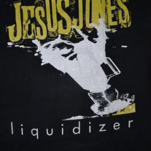 Vintage 1989 JESUS JONES Liquidizer Tour T-shirt