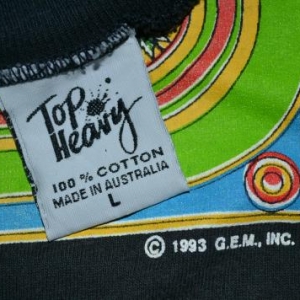 Vintage 1993 CYPRESS HILL Pot Head Promo Album T-shirt