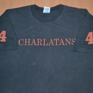 VINTAGE 90s THE CHARLATANS 4 PROMO ALBUM T-SHIRT