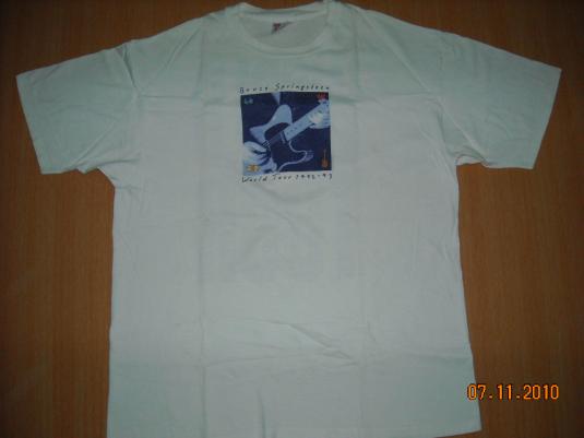 Vintage 1992 BRUCE SPRINGSTEEN World Tour T-shirt
