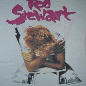 Vintage 1988 ROD STEWART Out of Order Promo Tour T-shirt