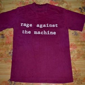 Vintage 90s RAGE AGAINST THE MACHINE RATM Molotov T-shirt