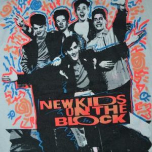 VINTAGE 1988 NEW KIDS ON THE BLOCK NKOTB PROMO ALBUM T-SHIRT
