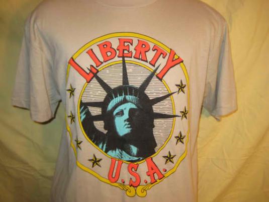 1980’s Liberty puffy print vintage t-shirt, L