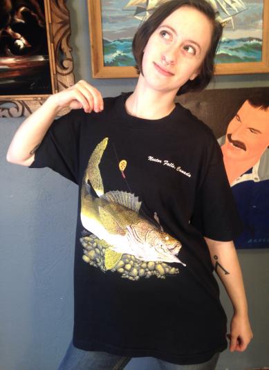 Vintage Nestor Falls, Canada fishing t-shirt
