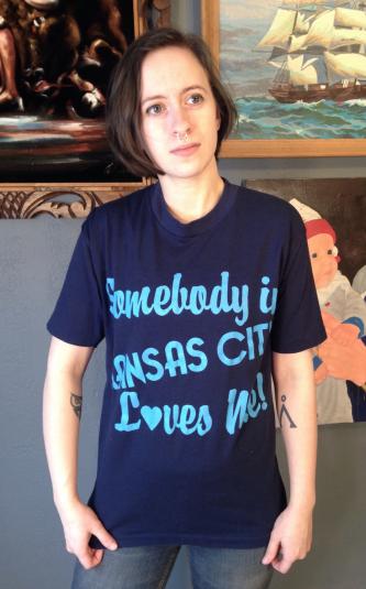 Vintage Someone In Kansas City Loves Me 1980’s t-shirt
