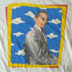 Vintage 1980's Pee Wee Herman t-shirt, SUPER soft & thin