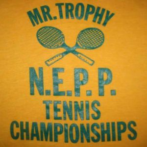 Vintage 1980's tennis champion t-shirt, Screen Stars, XS S