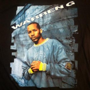 Vintage 1994 Warren G hip hop rap t-shirt
