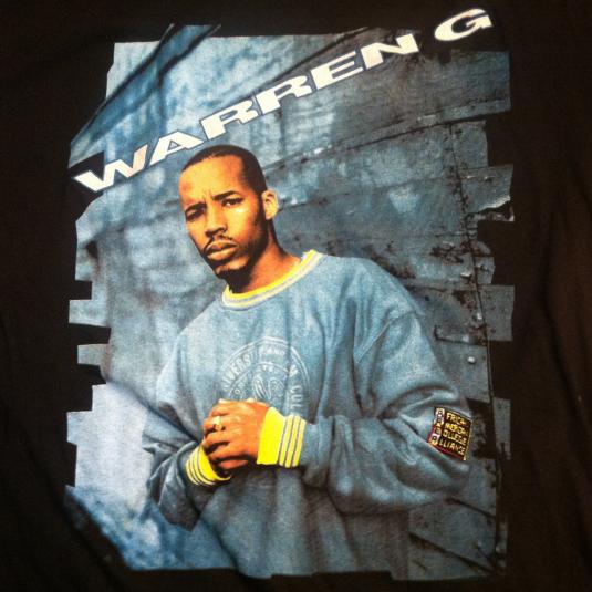 Vintage 1994 Warren G hip hop rap t-shirt | Defunkd
