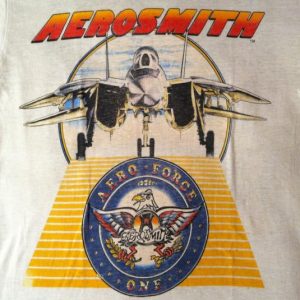 Vintage 1986 Aerosmith Done With Mirrors t-shirt