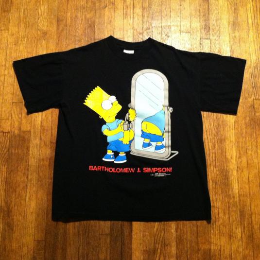 Vintage 1990’s Bart Simpson selfie t-shirt, The Simpsons