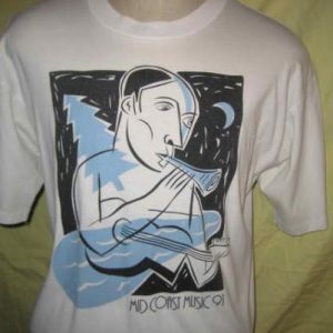 1991 music festival vintage t-shirt, XL