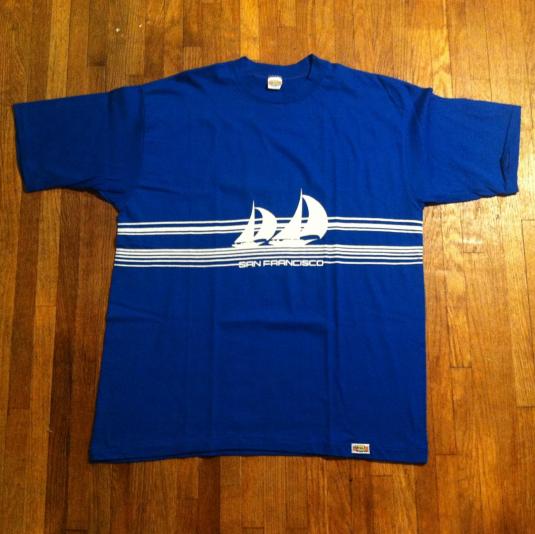 Vintage 1980’s Crazy Shirts San Francisco sailboat t-shirt | Defunkd