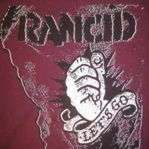 Vintage 1990's Rancid t-shirt, Let's Go, punk rock