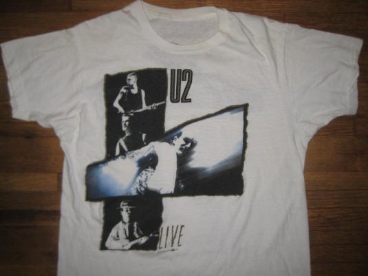 Vintage 1987 U2 The Joshua Tree tour t-shirt, large | Defunkd