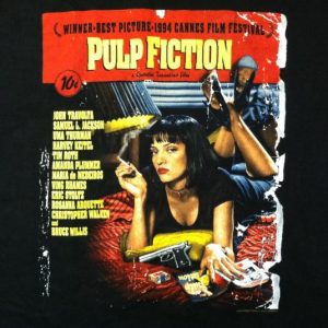 Vintage 1994 Pulp Fiction Quentin Tarantino movie t-shirt
