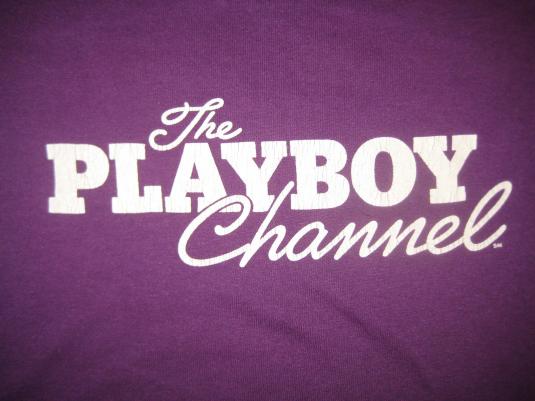 Vintage 1980's Playboy Channel t-shirt, soft and thin, large | Defunkd