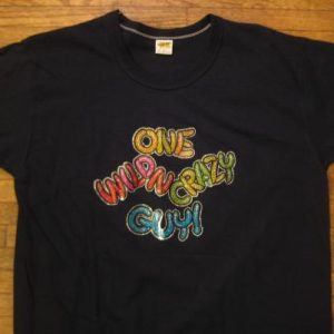 Vintage 1970's Wild and Crazy Guy iron-on t-shirt, L-XL