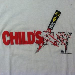 Vintage 1988 CHILD'S PLAY horror movie t-shirt