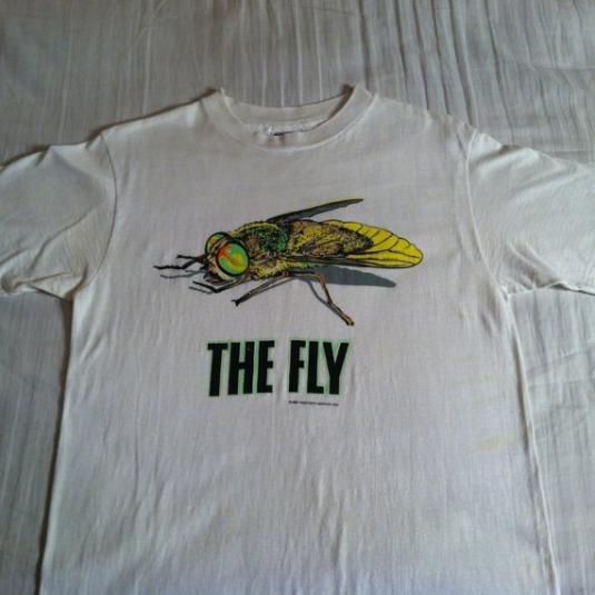 Vintage The Fly horror movie David Cronenberg t-shirt