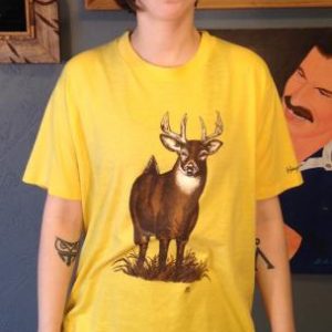 Vintage 1980's deer buck t-shirt
