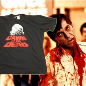 Vintage Rare 1970's Dawn of the Dead movie t-shirt, M-L