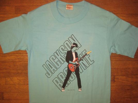 Vintage 1983 Jackson Browne concert tour t-shirt, Winterland | Defunkd