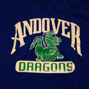 Vintage 1980's Andover (Minnesota) Dragons t-shirt