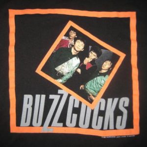 1989 Buzzcocks vintage t-shirt, L-XL
