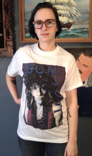 Vintage 1980’s Bon Jovi Slippery When Wet t-shirt