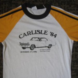vintage 1984 Carlisle, PA car show t-shirt, medium