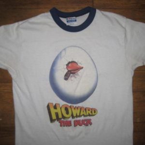 Vintage Original 1980's Howard The Duck movie promo t-shirt