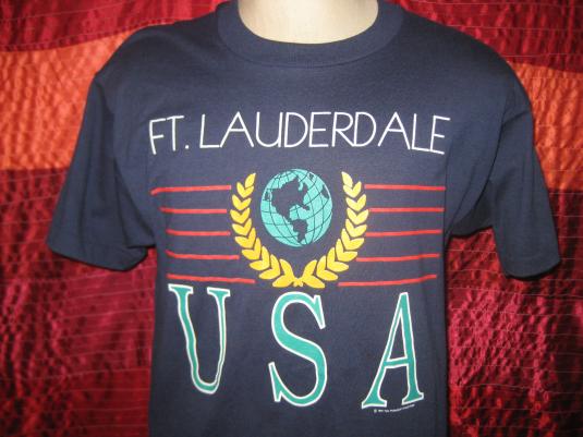 Vintage 90s Fort Lauderdale t-shirt, large