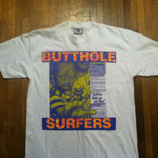 Vintage 1993 Butthole Surfers deadstock tour t-shirt | Defunkd