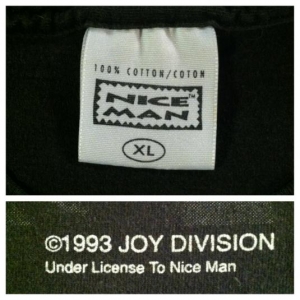 Vintage 1993 Joy Division Love Will Tear Us Apart t-shirt