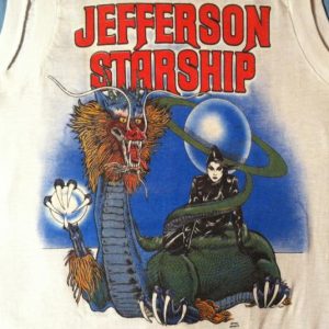 Vintage 1983 Jefferson Starship concert tour t-shirt