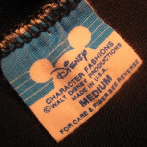 1980's Mickey Mouse t-shirt, small to medium