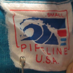 Vintage 1980's Pipeline surf sleeveless t-shirt, Small
