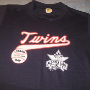 Vintage 1985 Minnesota Twins promo t-shirt, youth large