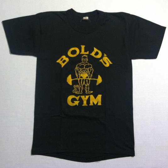Vintage bootleg Bart Simpson Gold’s Gym t-shirt | Defunkd
