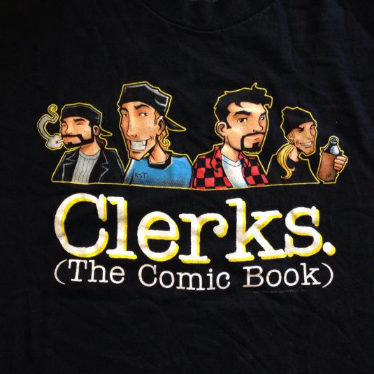 Clerks. (The Comic Book) Tシャツ Vintage 1998 Clerks The Comic Book T-Shirt – Mills Vintage USA