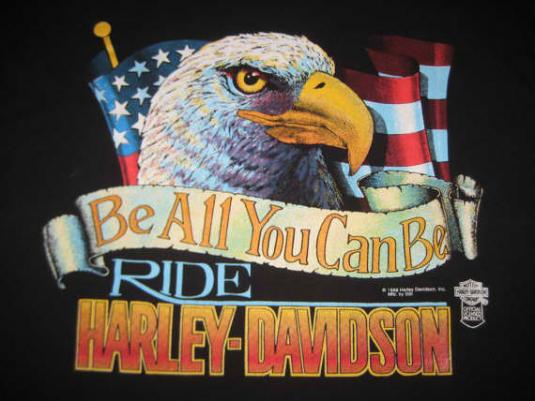 1980’s Harley Davidson vintage sleeveless t-shirt, XL