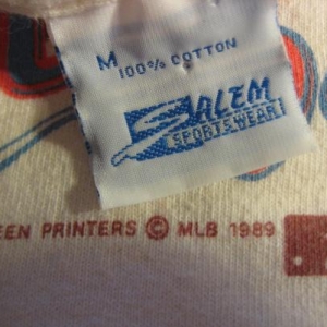 Vintage 1990's Babe Ruth baseball t-shirt, Salem brand, M