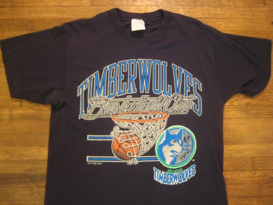 Vintage NBA (Super Shirt) - Minnesota Timberwolves Shooting Stars  Autographed T-Shirt 1990s Large – Vintage Club Clothing