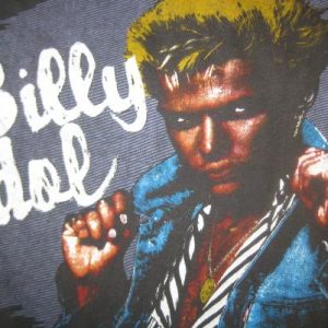 1980s Billy Idol vintage raglan t-shirt, S M