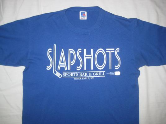 Vintage 1980’s Slapshots t-shirt, WI bar and grill